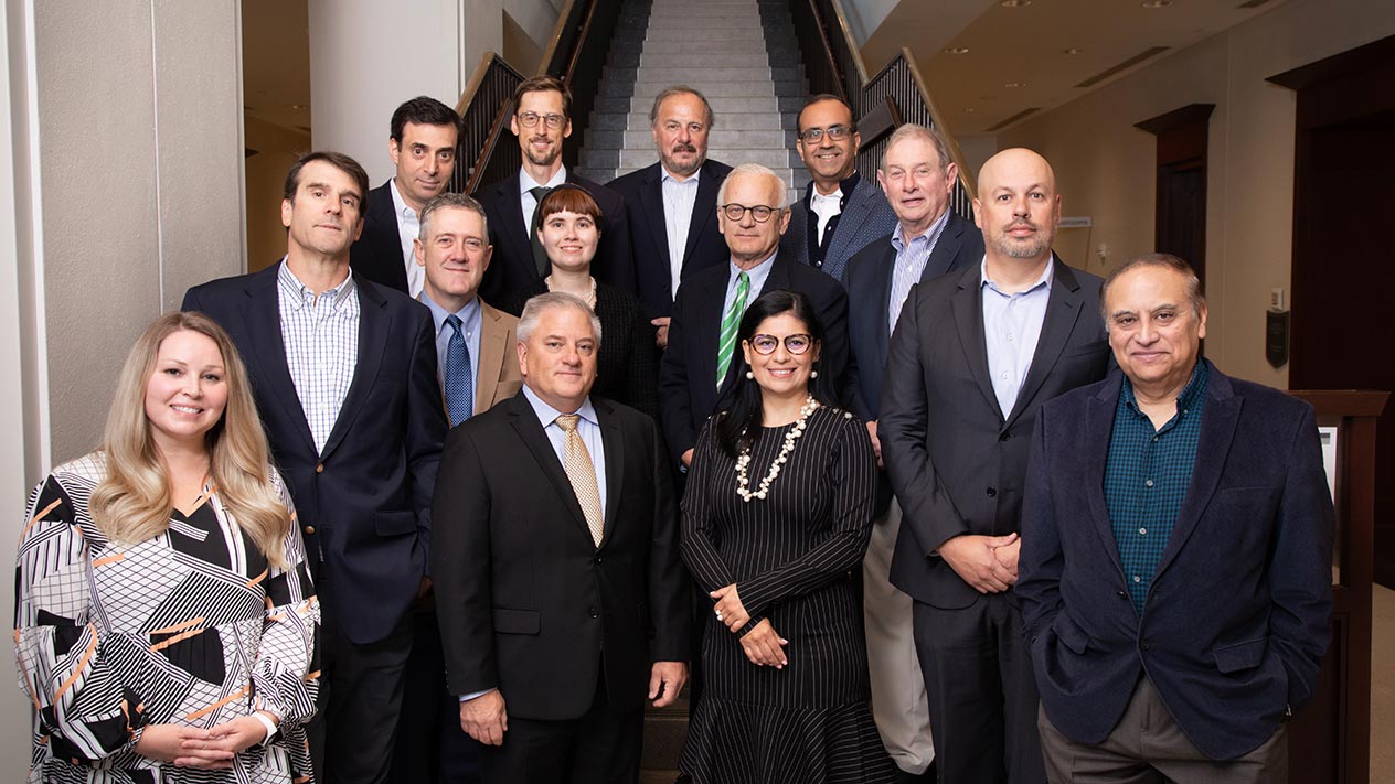 WFA-CFAR board members at WashU Olin's Knight Center