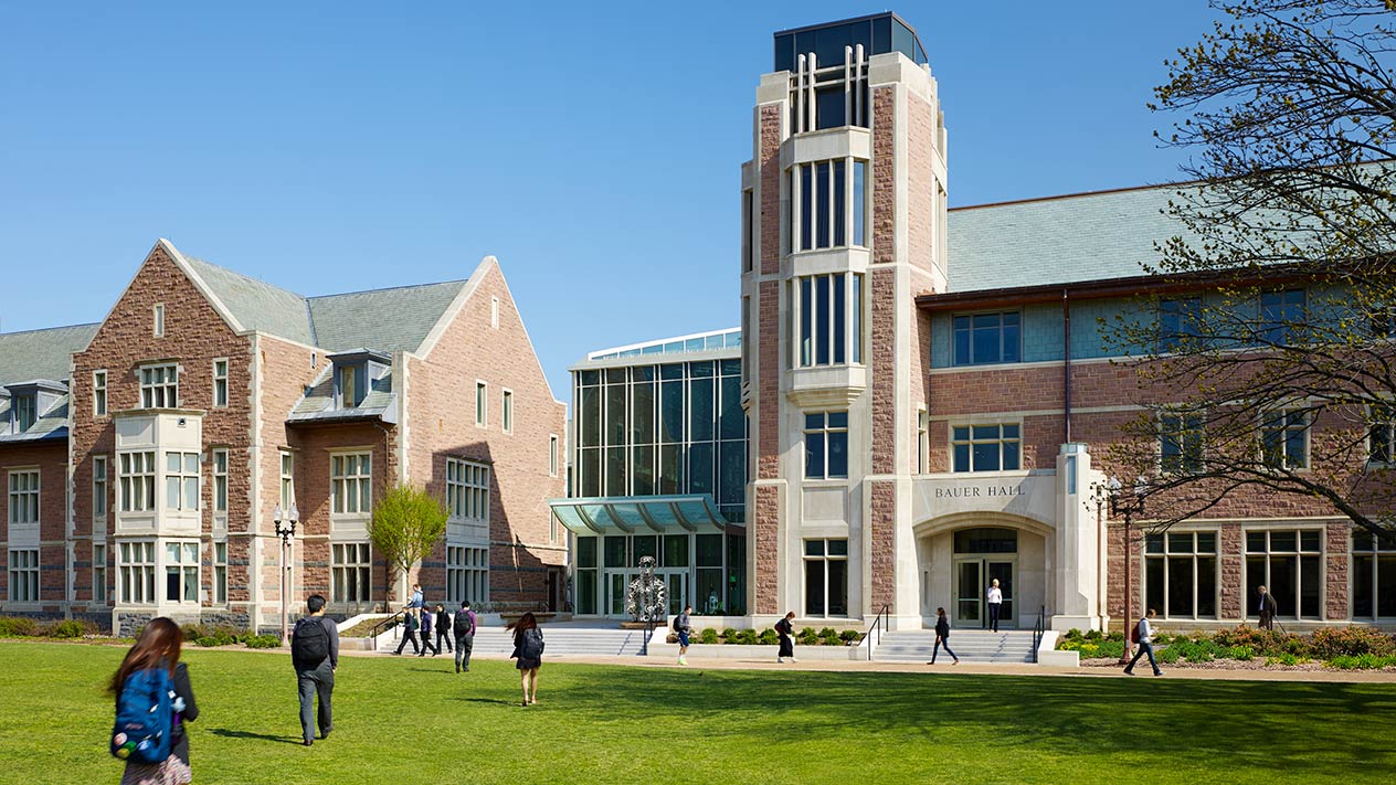 WashU campus scene