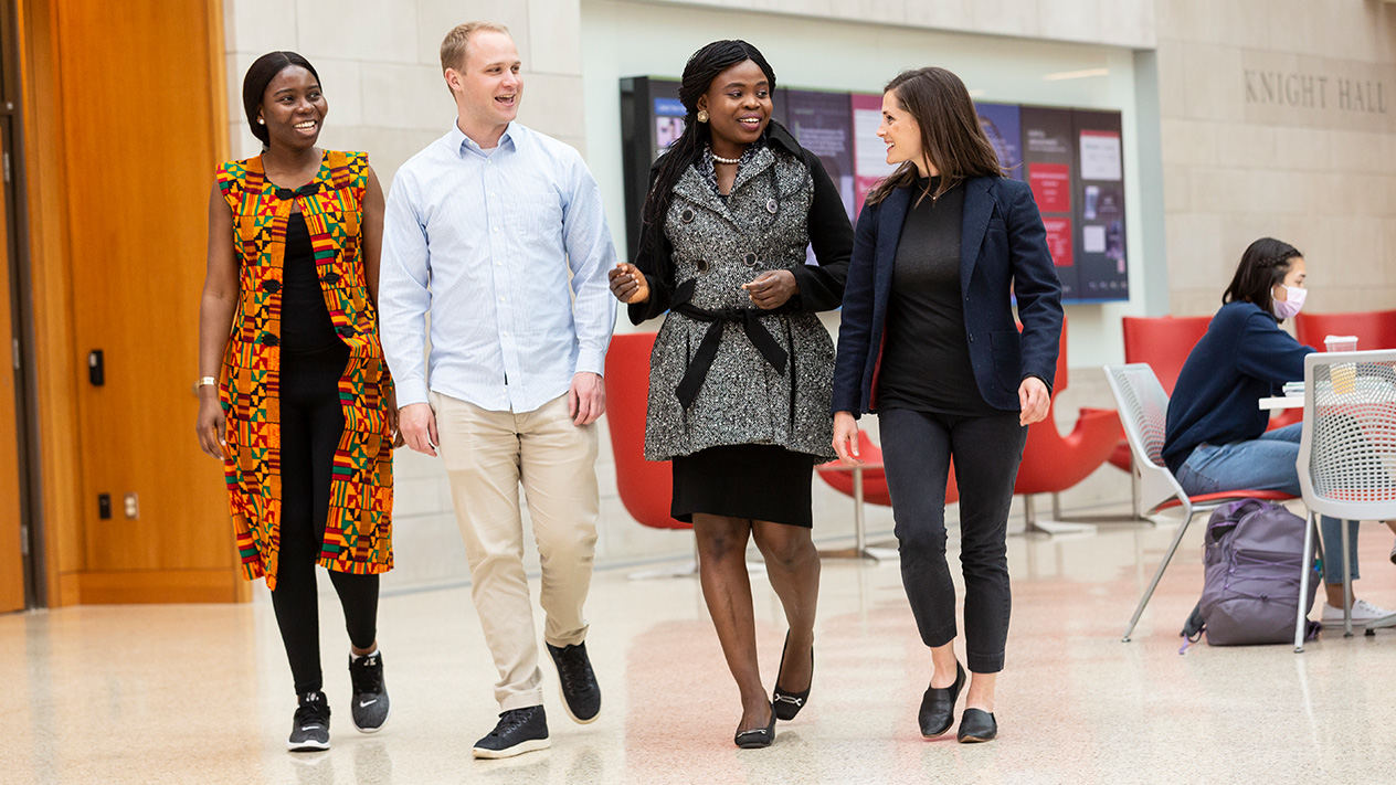 a group of Olin students