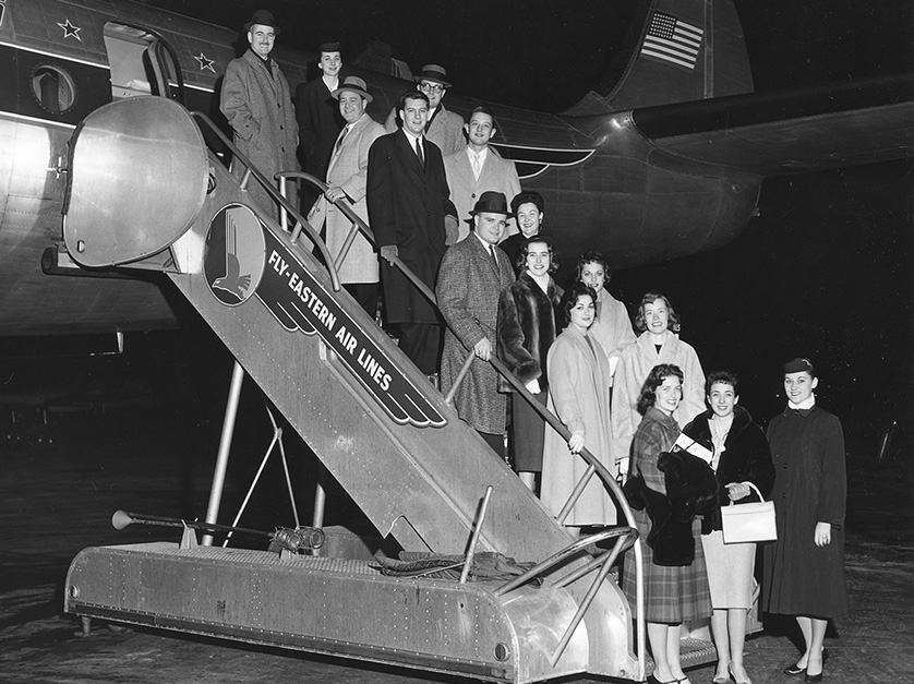 Olin Business Students visit NYC in 1958
