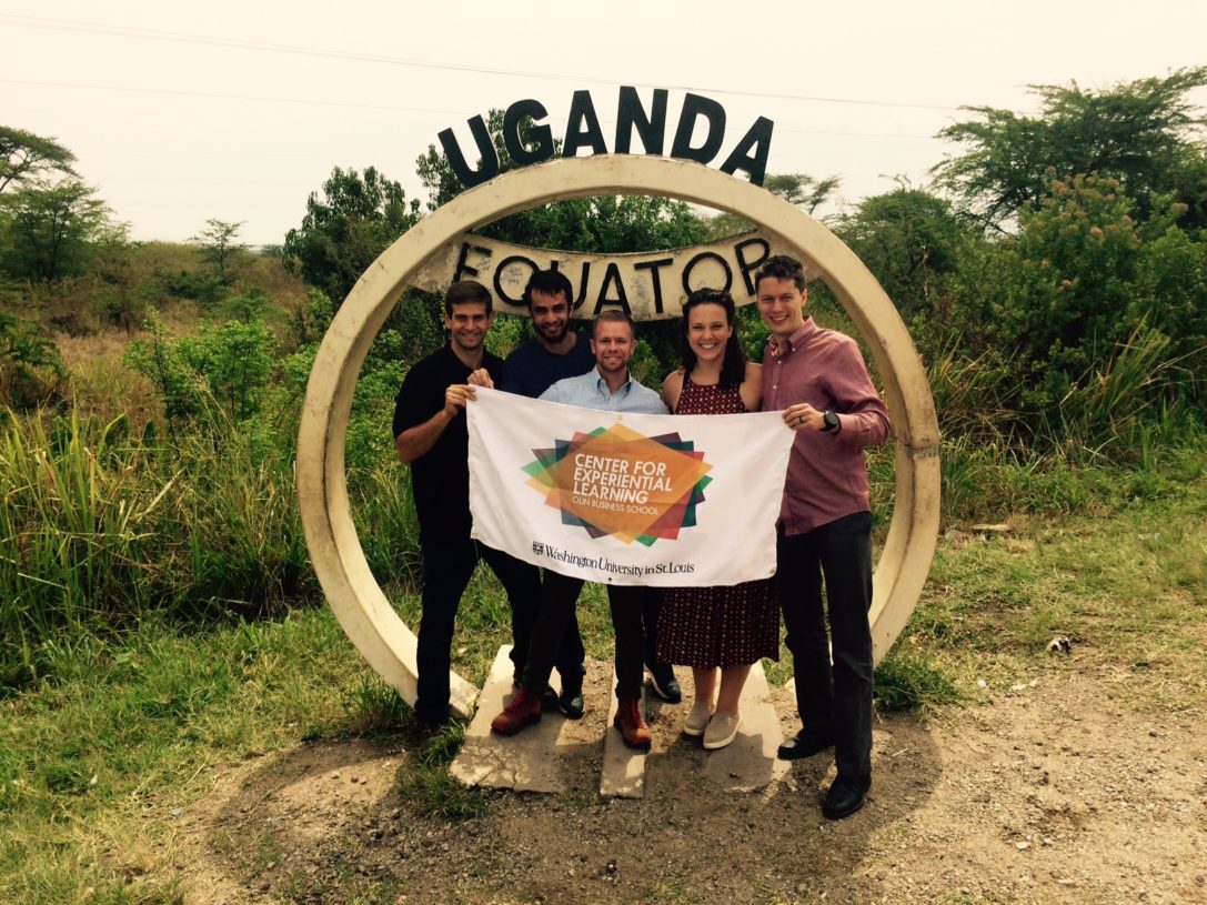 Center of Experiential Learning students in eastern Uganda