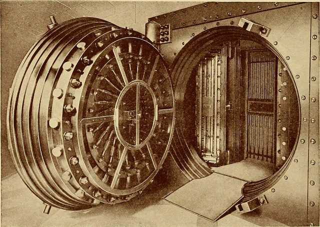 Bank vault image