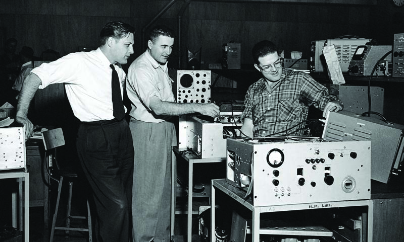 Hewlett-Packard Labs, 1966.
