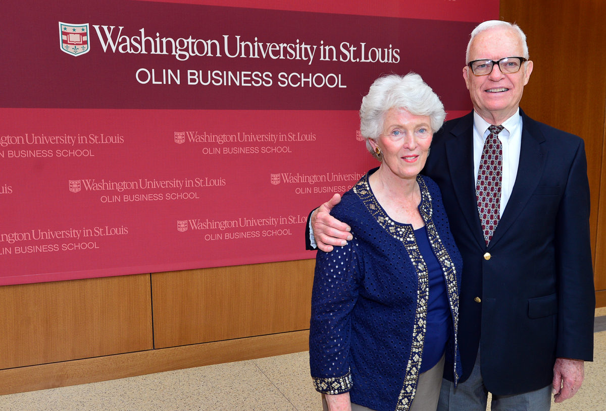 Bob (BS ’60, MBA ’62) and Barbara Frick