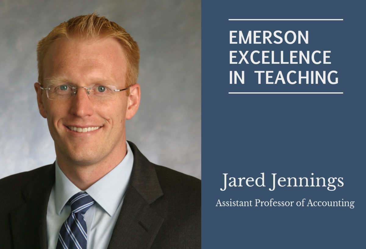 Jared Jennings, Assistant Professor of Accounting