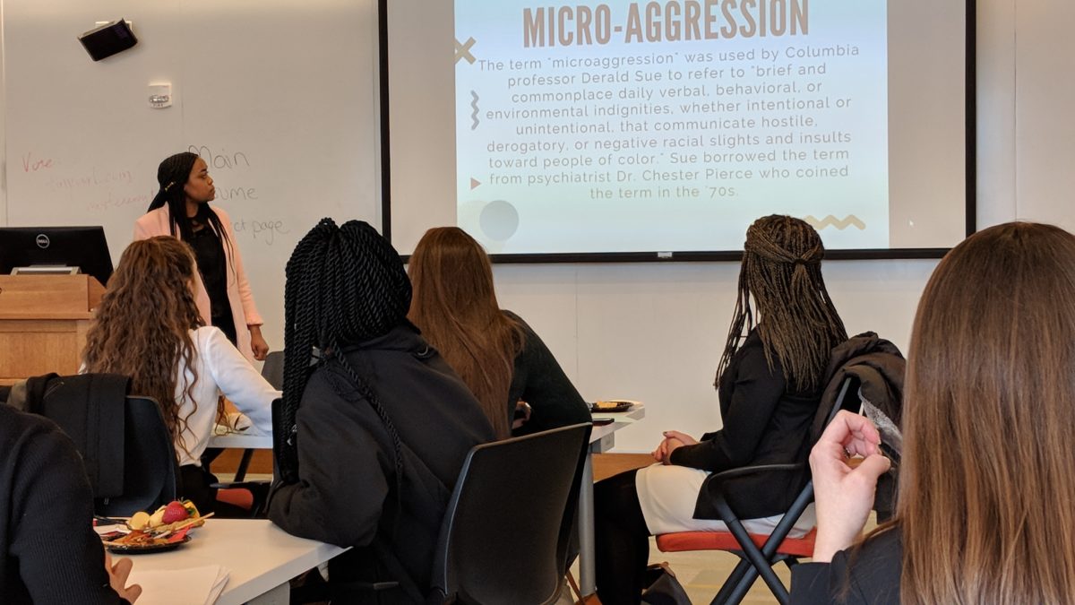 Students learn to ‘SPEAK’ against microaggressions