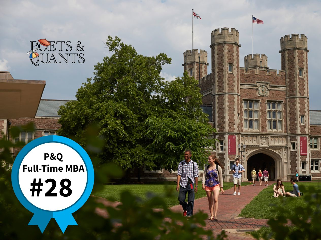 WashU Olin firmly in top 30 with new P&Q composite ranking