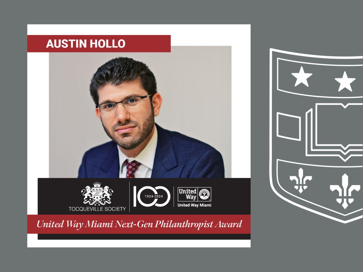 Austin Hollo, United Way Miami Next-Gen Philanthropist Award