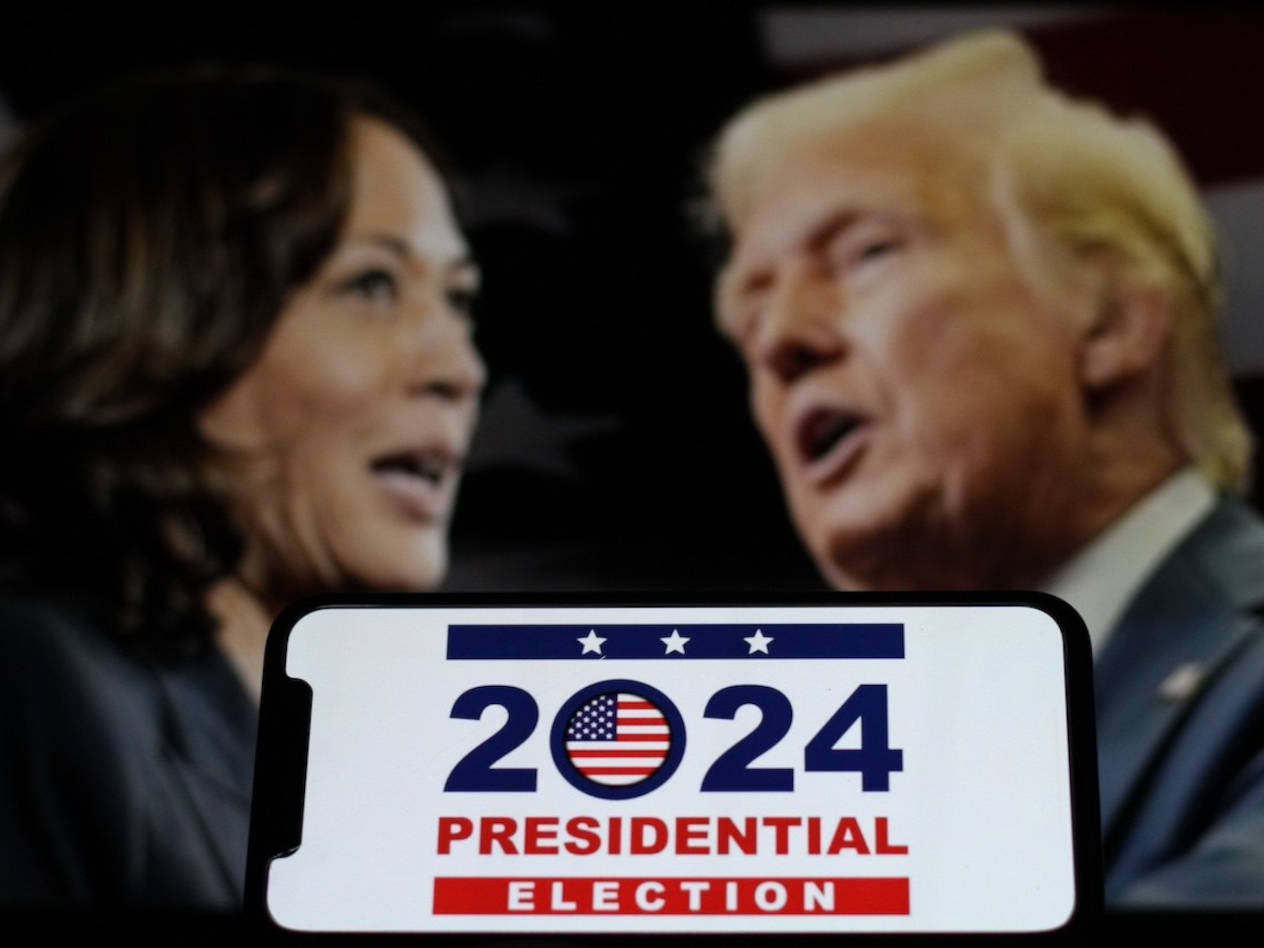 Kamala Harris and Donald Trump