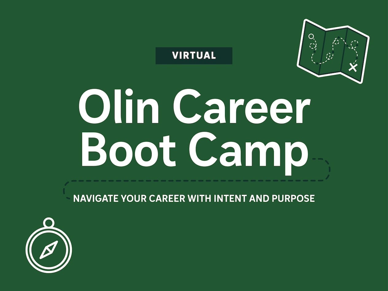 Sign up for Olin’s Spring 2025 Career Boot Camp series