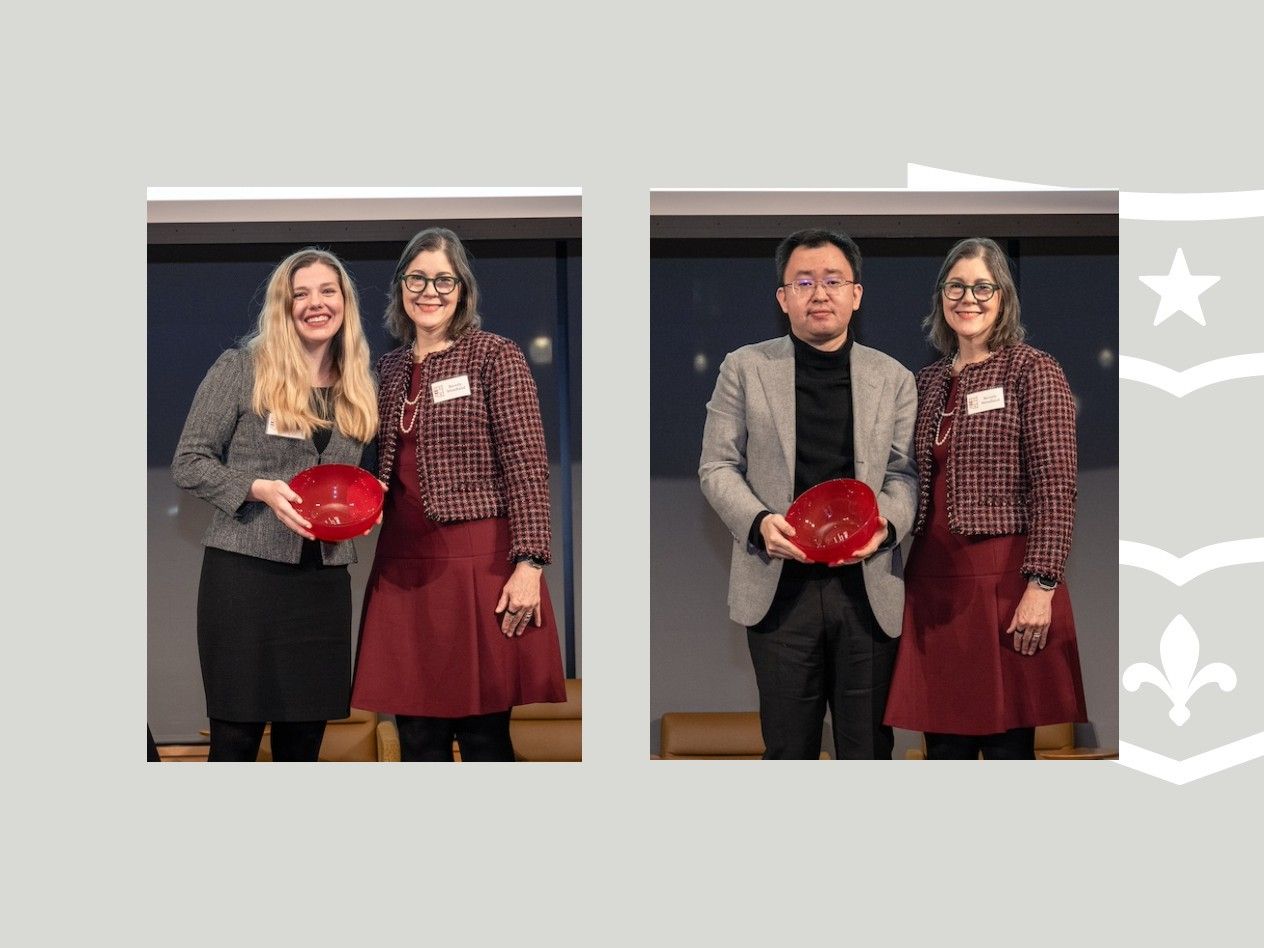 Provost awards two Olin professors the Research Excellence Award