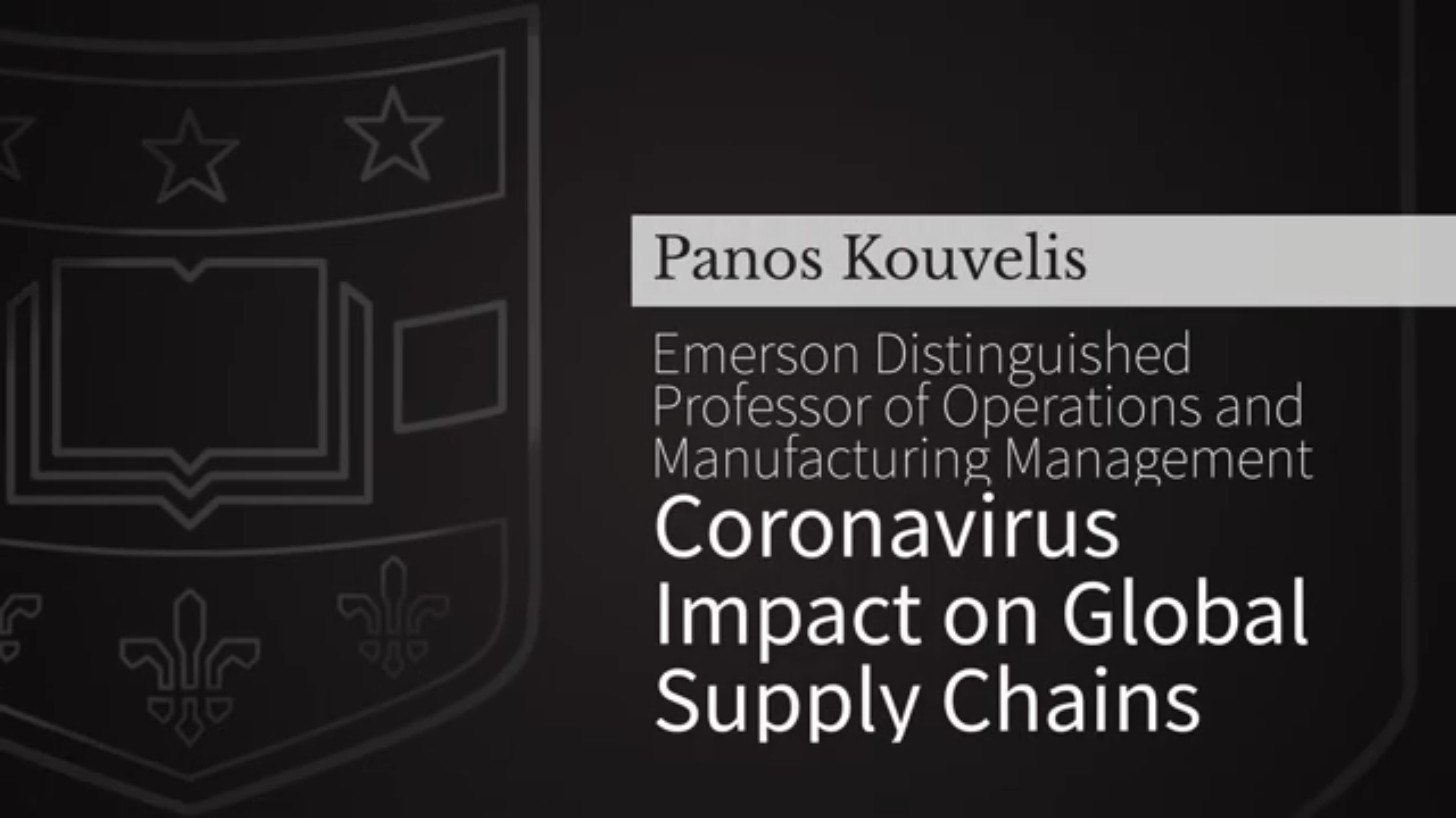Coronavirus Impact on Global Supply Chains