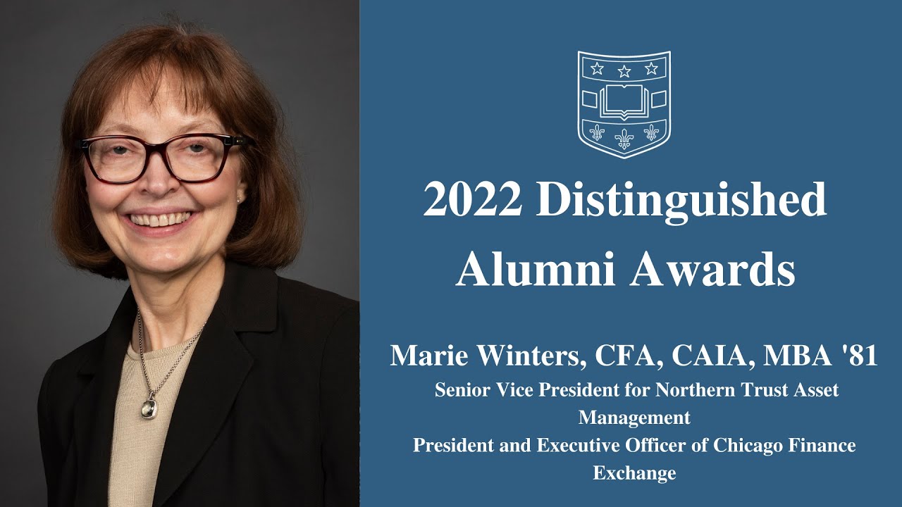2022 Distinguished Alumni Award | Marie Winters MBA '81