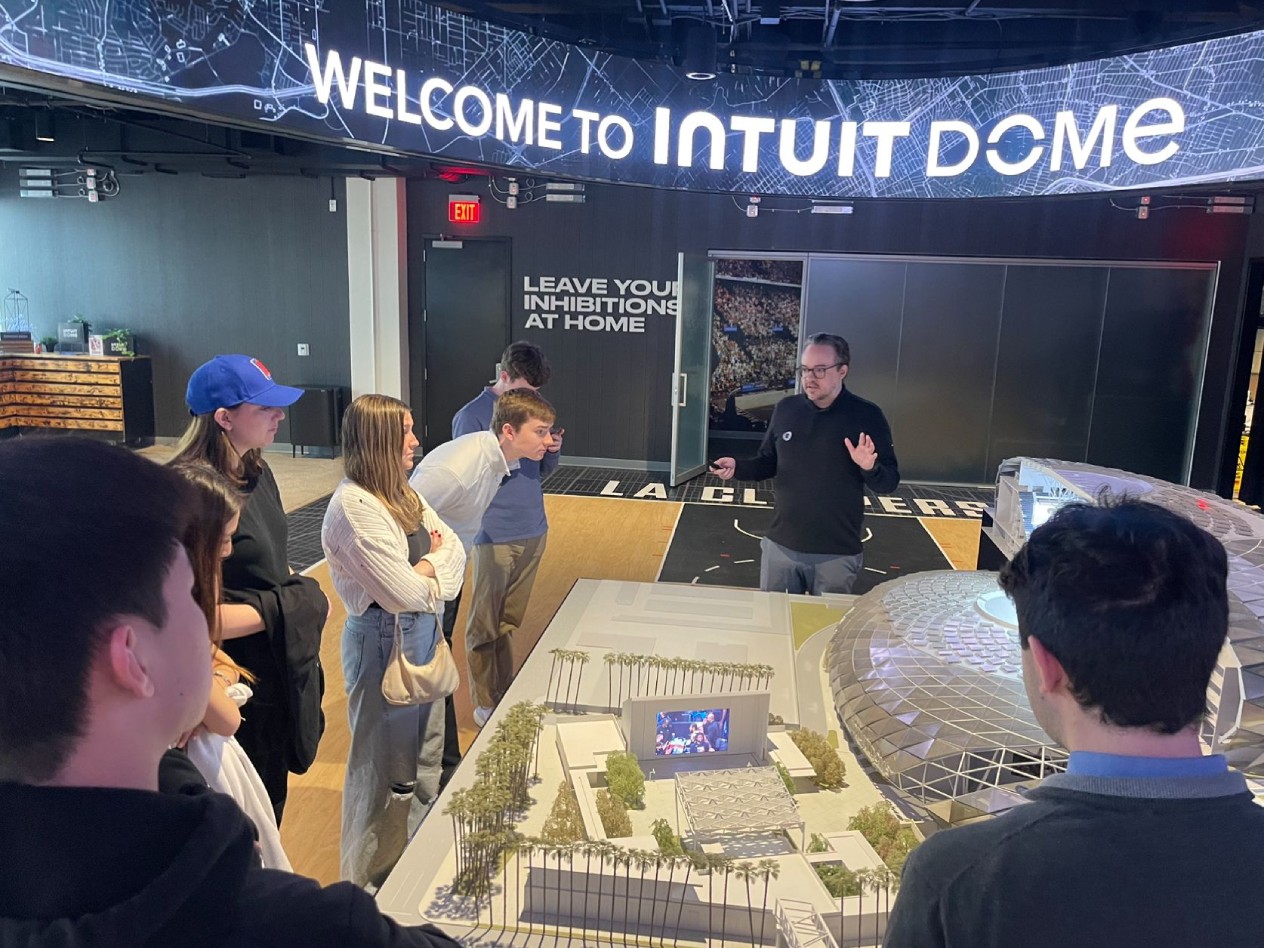 A look at the new Intuit Dome, new home of the Los Angeles Clippers NBA team