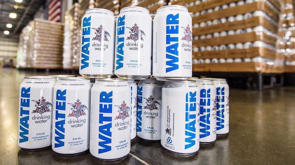 Anheuser-Busch continues to provide free cases and cans of water to victims in affected communities.
