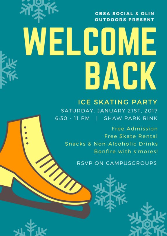 "Welcome Back" Ice Skating Party