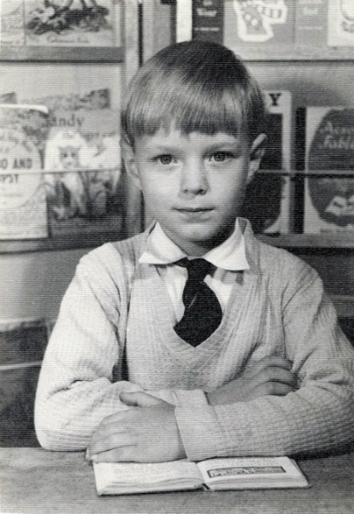 Mark Taylor as a young student