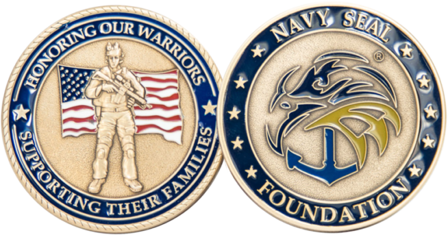 Navy seal challenge coin